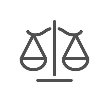 Core values related icon outline and linear vector. vector