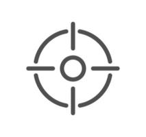 Core values related icon outline and linear vector. vector