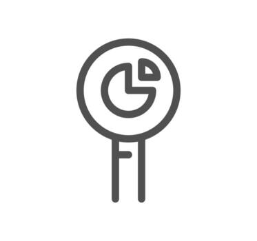 Core values related icon outline and linear vector. vector