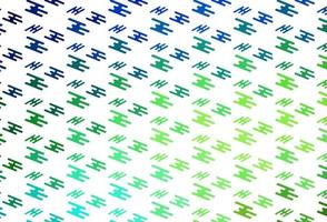 Light Multicolor, Rainbow vector texture with colorful lines.