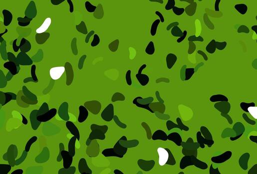 Light Green, Red vector backdrop with abstract shapes.