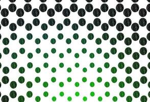 Light green vector texture with disks.