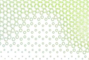Light green vector texture with disks.
