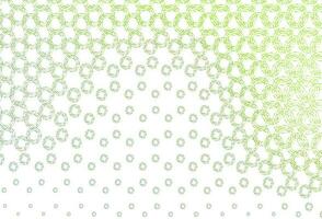 Light green vector texture with disks.