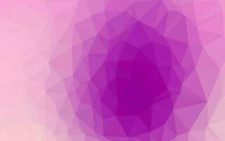 Light Purple vector triangle mosaic cover.