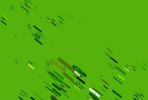 Light Green vector backdrop with long lines.