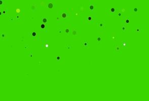 Light Green vector texture with disks.