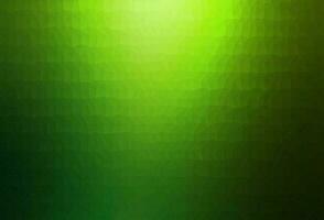 Light Green vector triangle mosaic template.