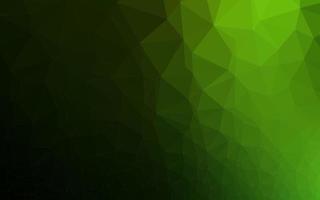 Light Green vector abstract mosaic pattern.