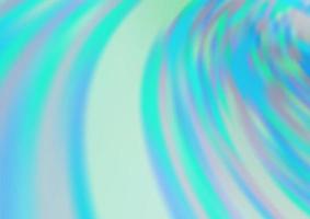 Light BLUE vector blurred bright pattern.