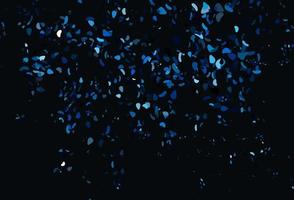 Light BLUE vector pattern with chaotic shapes.