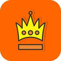 Crown Vector Icon Design