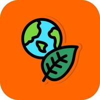 Earth Day Vector Icon Design