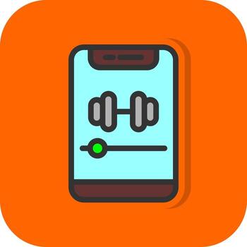 Exercise Tutorial Vector Icon Design
