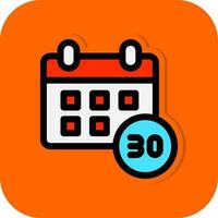 Schedule Day Vector Icon Design