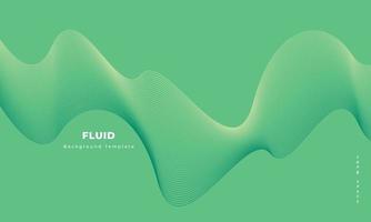 Dynamic fluid wave lines background design for copy space, brochure, poster, landing page, cover, business card, or presentation page vector