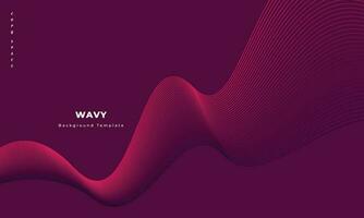 Dynamic wave lines background design set for copy space, brochure, poster, landing page, cover, business card, or presentation page vector