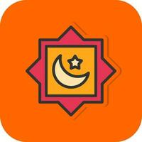 Rub El Hizb Vector Icon Design