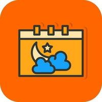 Eid Mubarak Vector Icon Design
