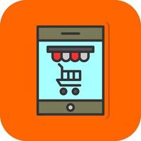 Online Store Vector Icon Design