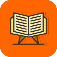 Open Quran Vector Icon Design