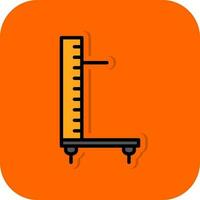 Height Check Vector Icon Design