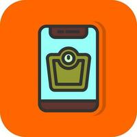 Weight Scale Vector Icon Design