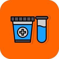 Urine Test Vector Icon Design