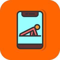 Push Up Vector Icon Design