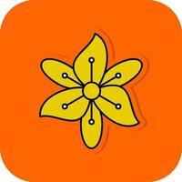 Freesia Vector Icon Design