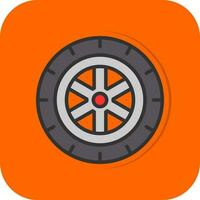 Tire Vector Icon Design