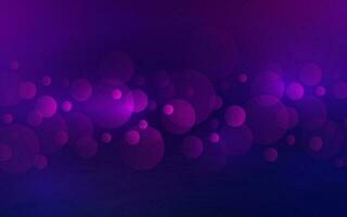 Blue and purple gradient background with circles set. vector