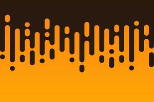 Abstract orange illustration with gradient, vertical rounded stripes. vector