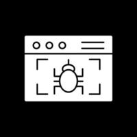 Virus Detection Vector Icon Design