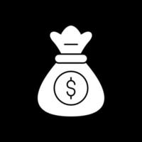 Money Bag Vector Icon Design