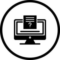 Quiz Vector Icon
