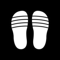 diseño de icono de vector de chanclas