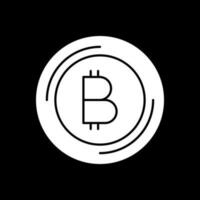 diseño de icono de vector de bitcoin