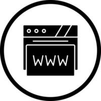 Web Browser Vector Icon