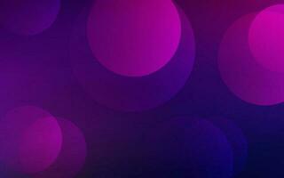 Gorgeous blue and purple gradient design with circles. vector