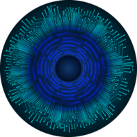 modern technologie oog uitsnijden png