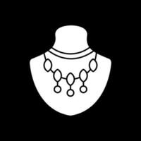 diseño de icono de vector de collar