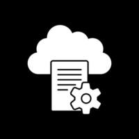 Cloud Storage Vector Icon Design