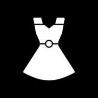 diseño de icono de vector de vestido de fiesta