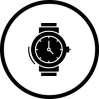 icono de vector de reloj de pulsera