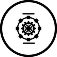 Automated Process Vector Icon