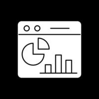 Webpage Statistics Vector Icon Design