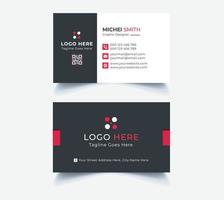 Business Card Template vector