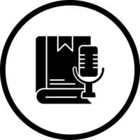 Audiobook Vector Icon