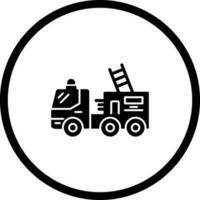 Fire Truck Vector Icon